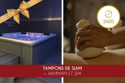 TAMPONS DE SIAM (1H00) + HAMMAM ET SPA
