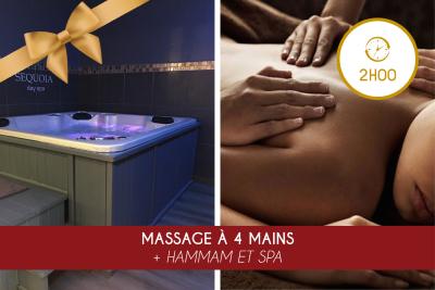 Massage 4 Mains + Hammam ET Spa