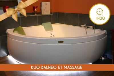 Duo Balnéo et Massage (1h00)