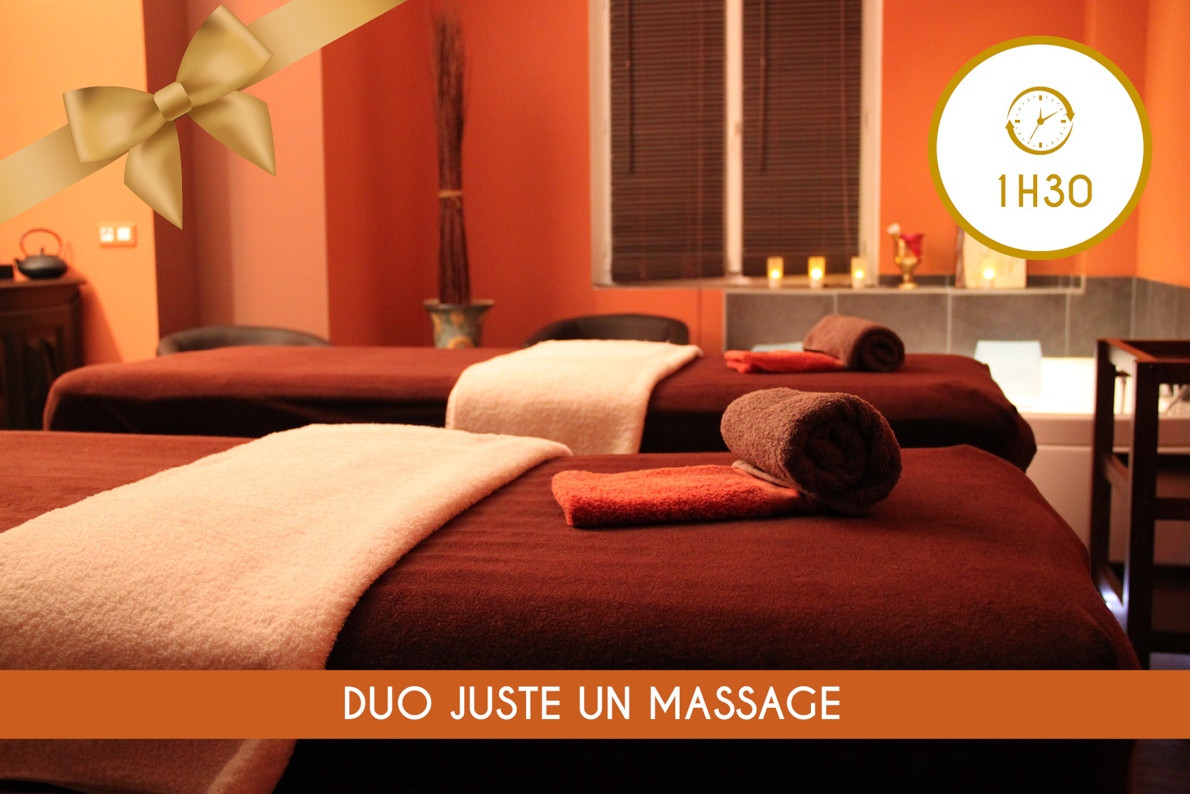 DUO - Juste un Massage (1h30)