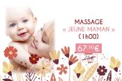 MASSAGE "JEUNE MAMAN" (1h00) | Fête des mères